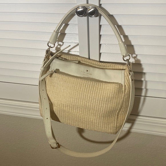 kate spade Handbags - KATE SPADE RARE WICKER BAG